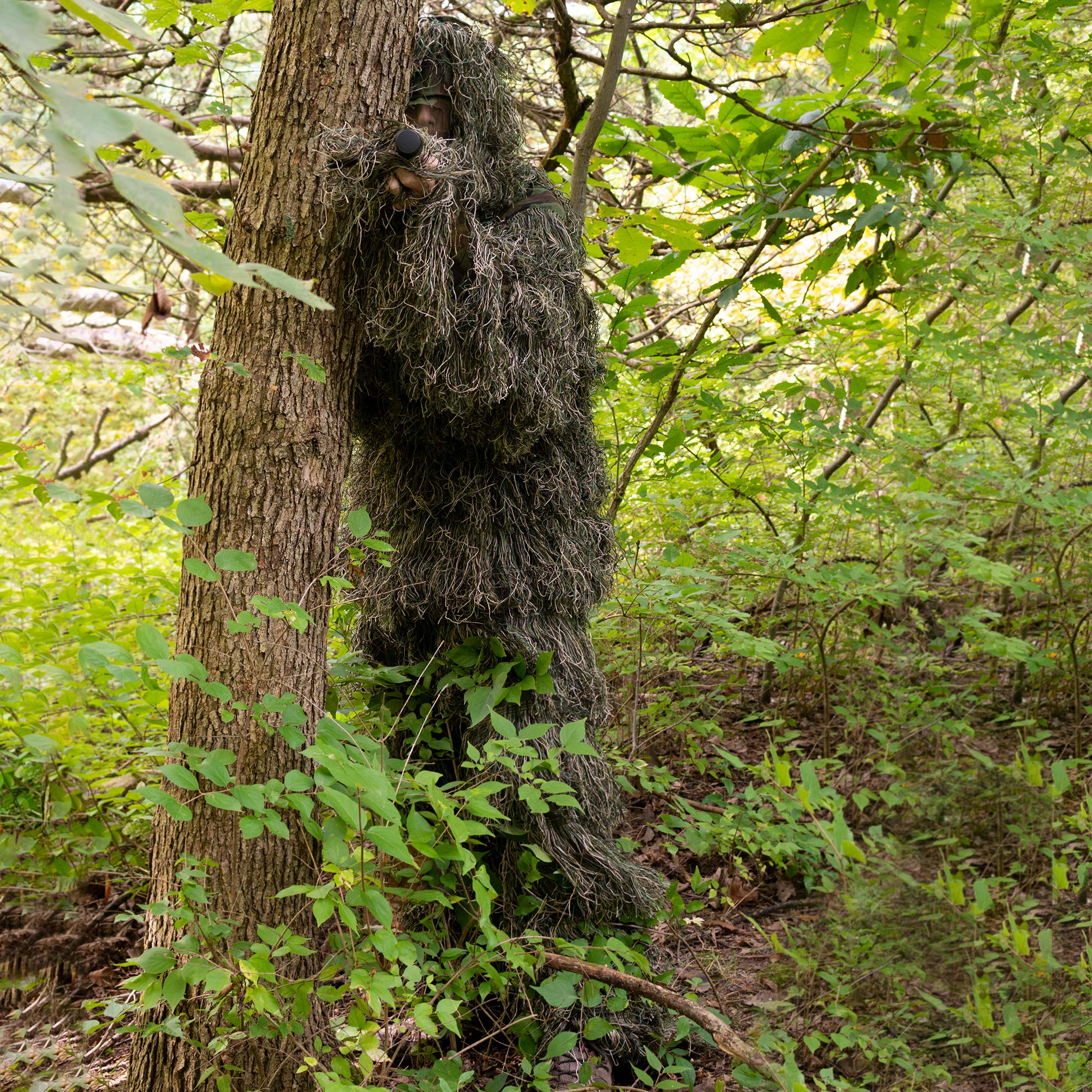 VIVO Ghillie Suit 4 ft cover with elastic band for extended concealment