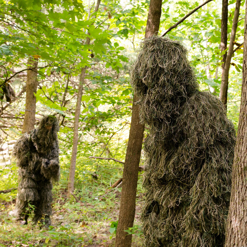 VIVO Ghillie Suit hood and mask with adjustable straps for secure fit