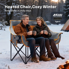 VIVOHOME three heat levels with independent back and seat zones