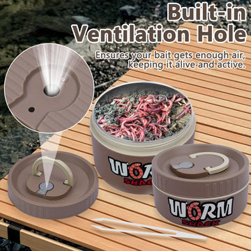 Close-up of double-layer insulation on VKVXCLON bait box