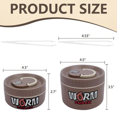 Sturdy outer ABS shell and handle of VKVXCLON bait box