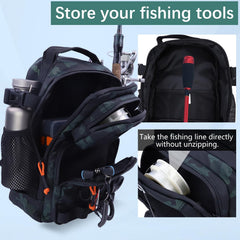 VKVXCLON water-resistant 420D nylon protects gear in rain