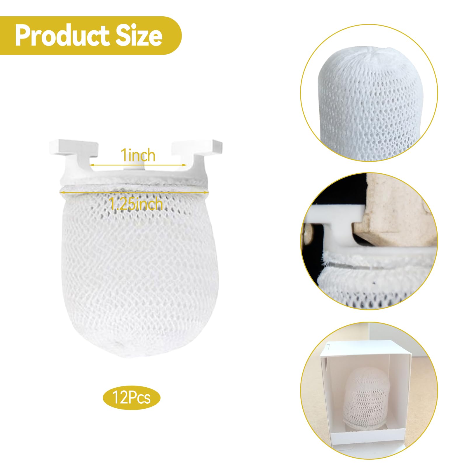 VLBPCR white mantle with 3.2 cm outer diameter fits a wide range of gas lamps