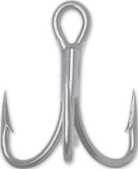VMC 9626PS O'Shaughnessy treble hook with permasteel finish, durable for saltwater use.
