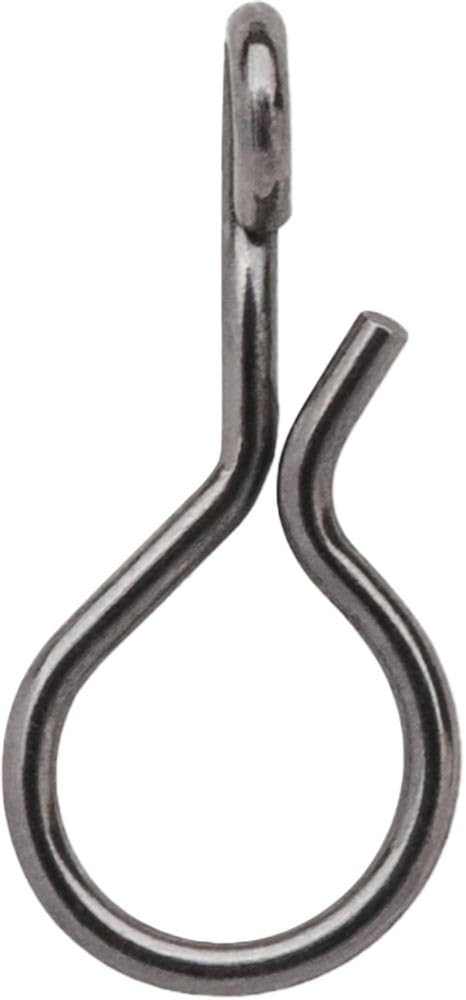 VMC Black Stainless Fast Snap #8 close-up shows sleek finish for quick-secure closures.
