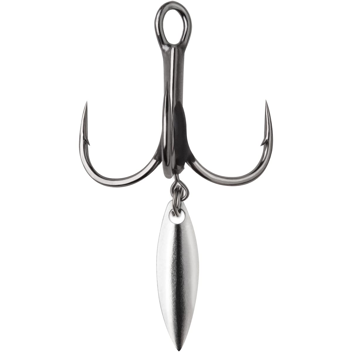 VMC Bladed Hybrid Treble Short 1X Black Nickel 3 hero angle boosts flash and action.