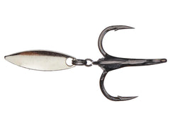 VMC Bladed Hybrid Treble Short 1X Black Nickel #8 eye detail improves hook alignment