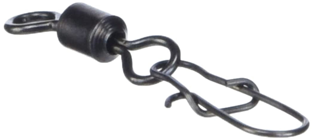 VMC Duolock Snap Swivel #2 in-use on a fishing rig for fast changes.