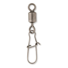 VMC Duolock Snap Swivel #6 closeup, showing a secure snap connection for reliable fishing rigs