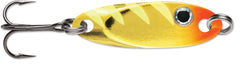 VMC Flash Champ Spoon Glow Juicy Lucy reflects light to attract bass and walleye.