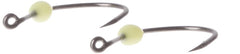VMC Glow Resin Octopus 2/0 Chartreuse packaging shot emphasizing ready-to-use lure