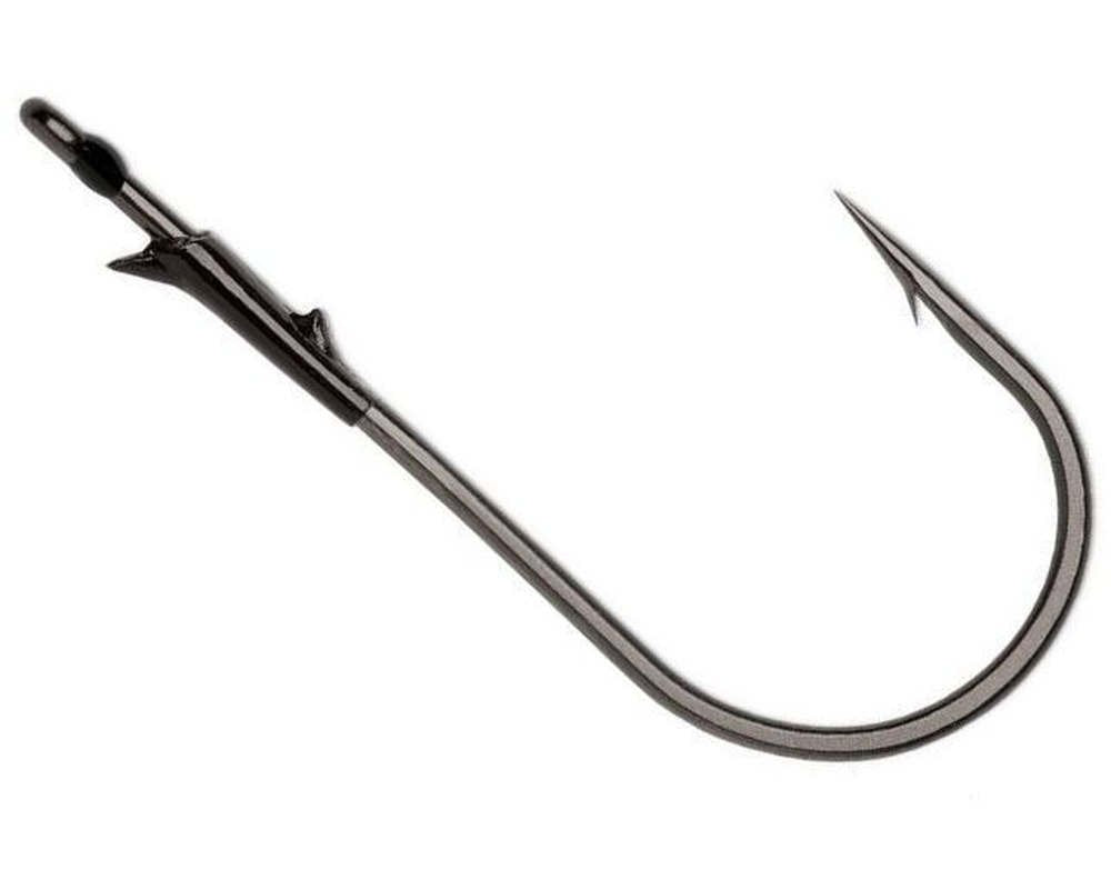 VMC Heavy Duty Flippin' Hook with double spikes baitholder for secure bait in dense cover