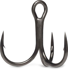 VMC Hybrid Treble Short 1X Black Nickel #5 hook for compact lure presentations.