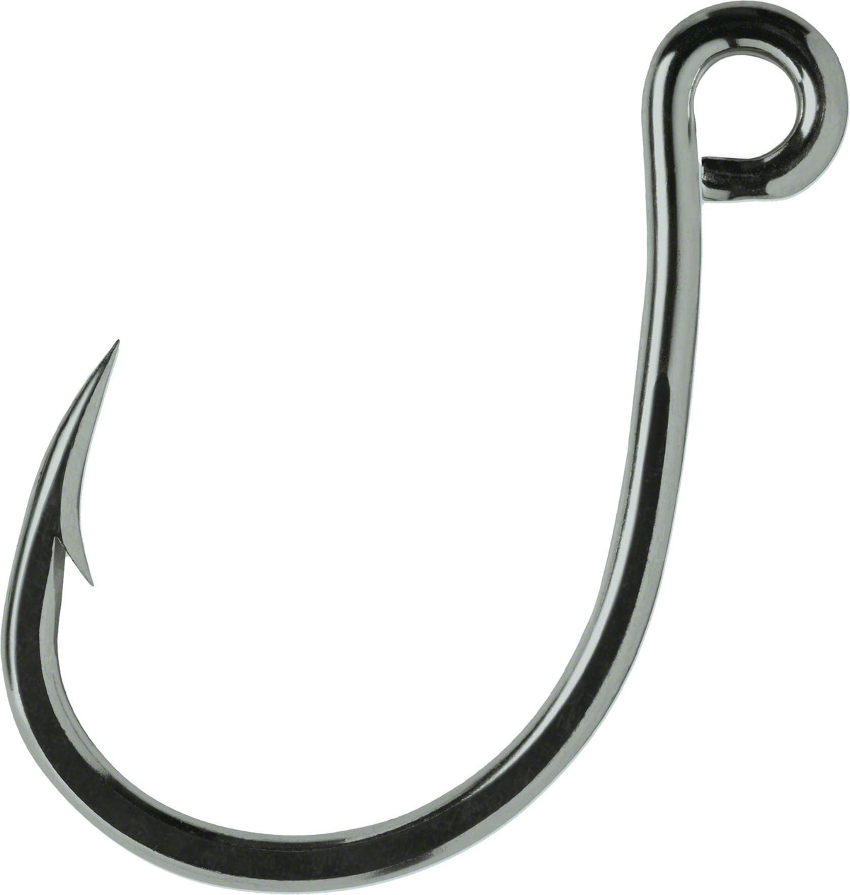 VMC inline hook black nickel #7-0 for precise bait presentation