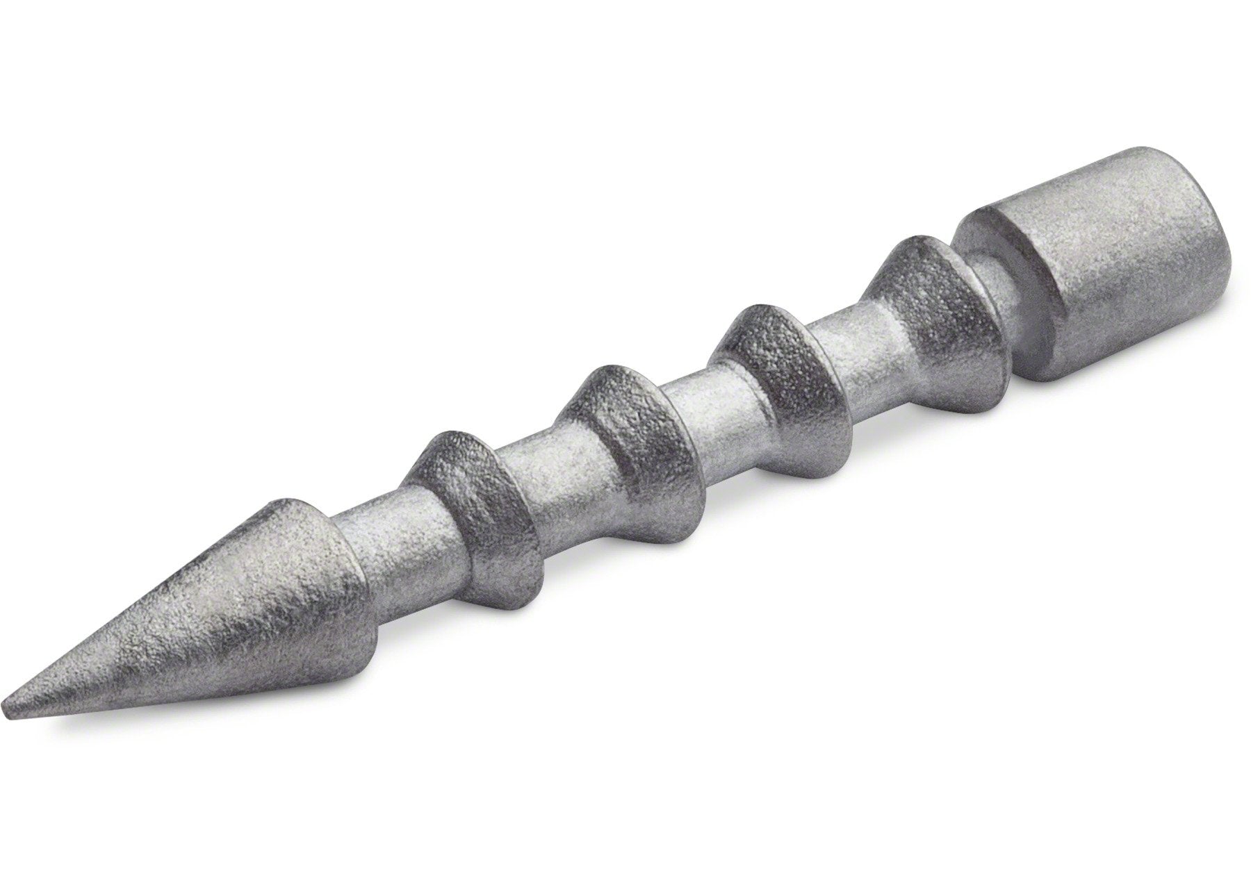 VMC Neko Weights 1/8 oz natural pack 10 showing secure anchoring with conical ribs