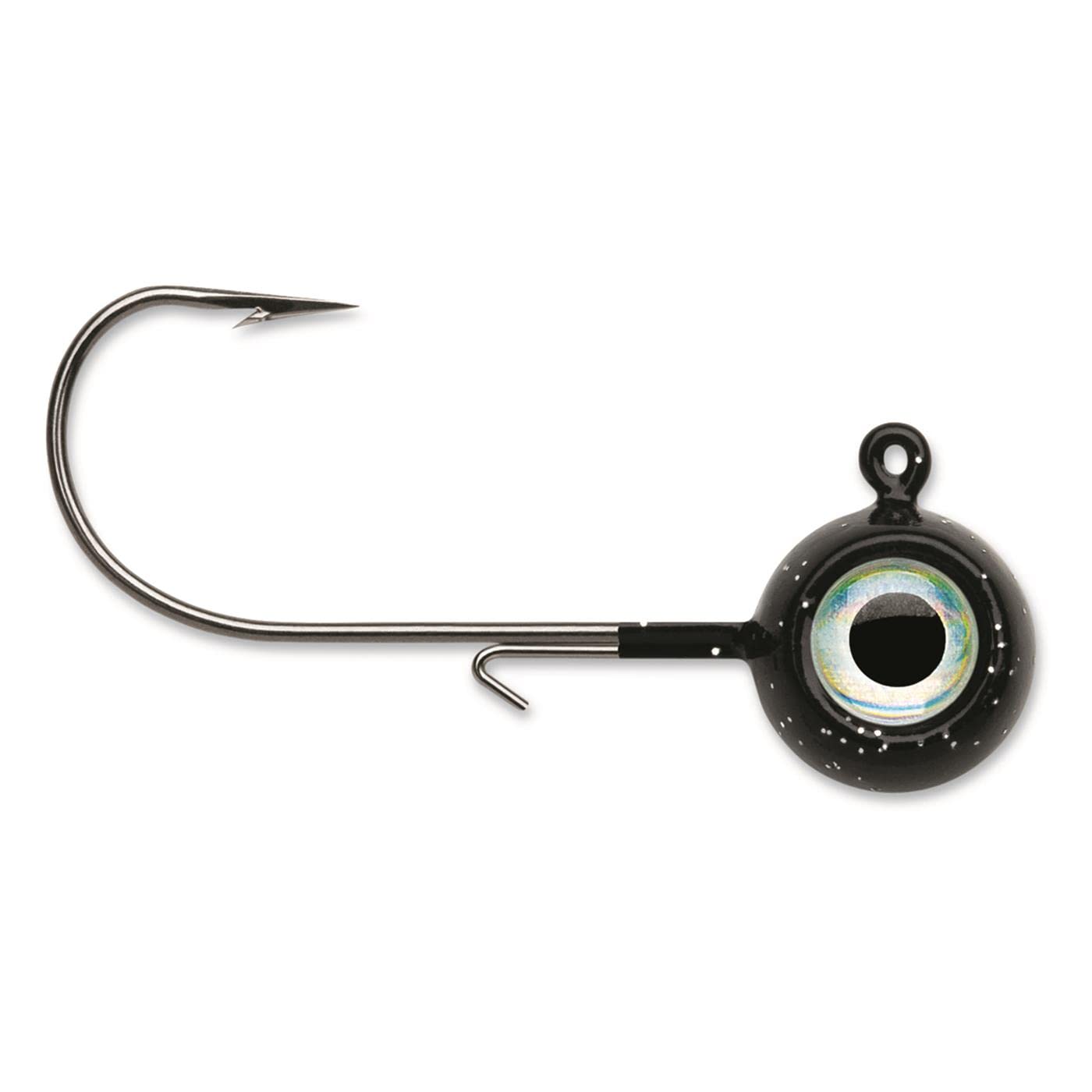 VMC Neon Moon Eye Jig glow packaged view for online shoppers.