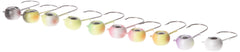 VMC Neon Moon Eye Jig Kit quick strike trailer hook ready for versatile rigging.