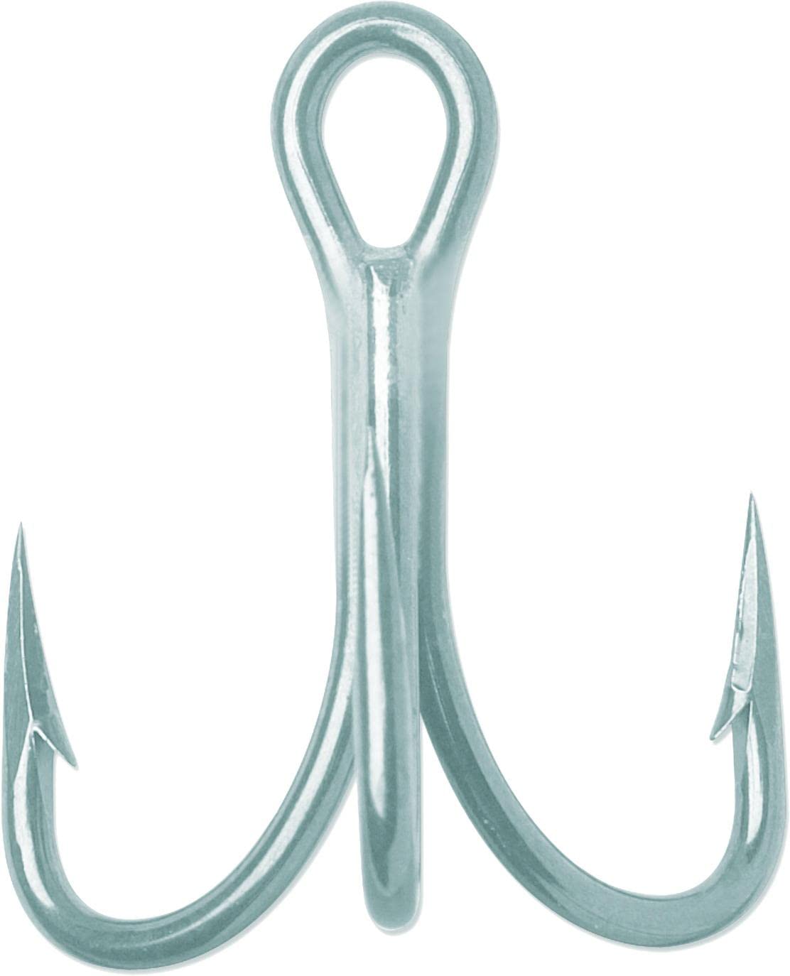 Hameçon Triple VMC O'Shaugnessy 9617 – Perma Steel Spécial Mer, Taille N°2, Lot De 10