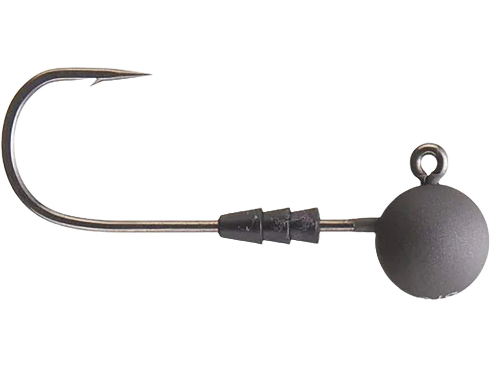 VMC RedLine Tungsten Swimbait Jig in Matte Grey for precise, sensitive presentations.
