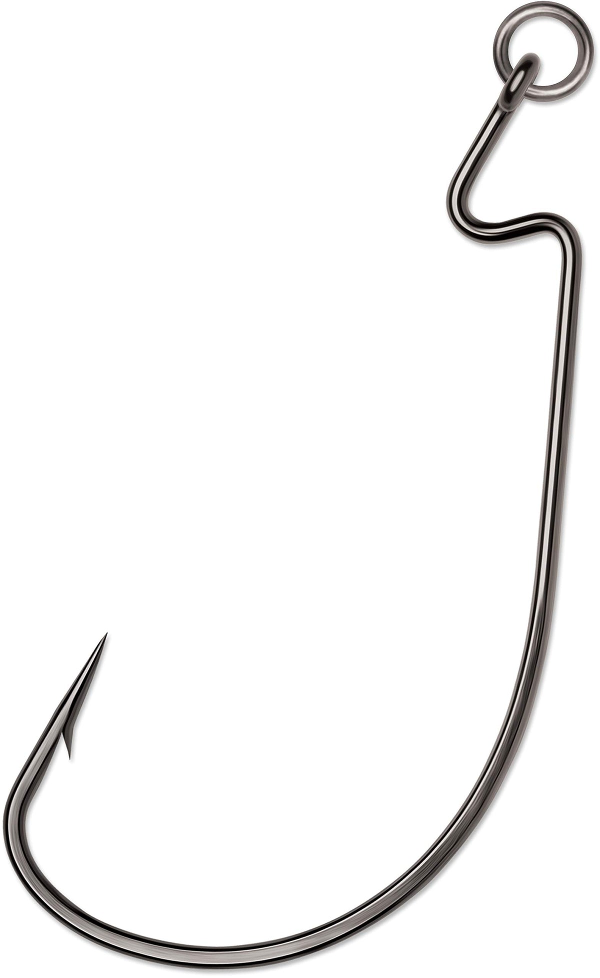 VMC Ringed Wide Gap Hook Black Nickel 3/0 image for reliable bait presentation