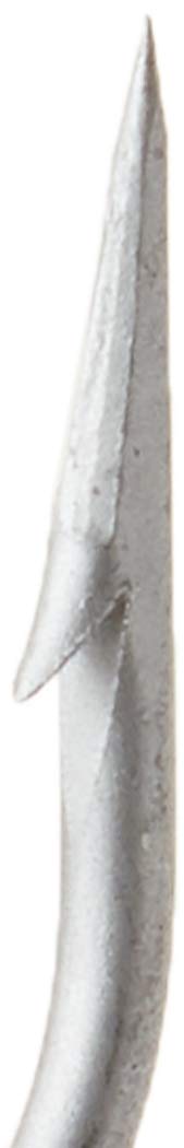 VMC Siwash Open Eye Perma Steel #4/0 large open eye aids rigging