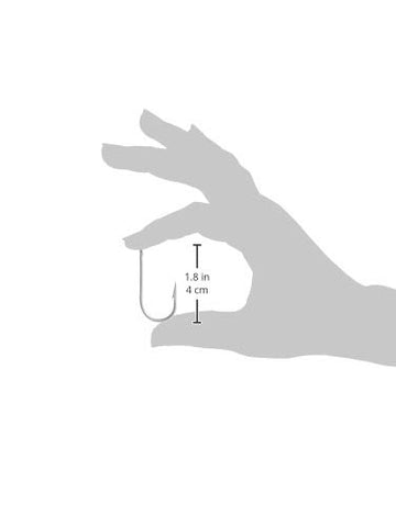 VMC Siwash Open Eye Perma Steel #4/0 packaging-ready hook for tackle boxes