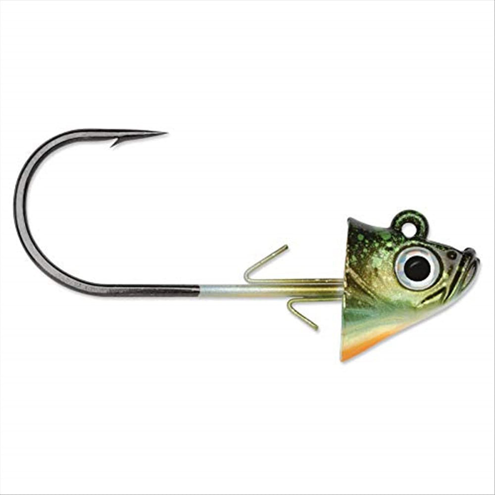 VMC Swimbait Jig Head in Blue Gill color for lifelike bass presentations