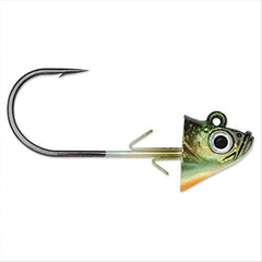 VMC Swimbait Jig Head in Blue Gill color for lifelike bass presentations