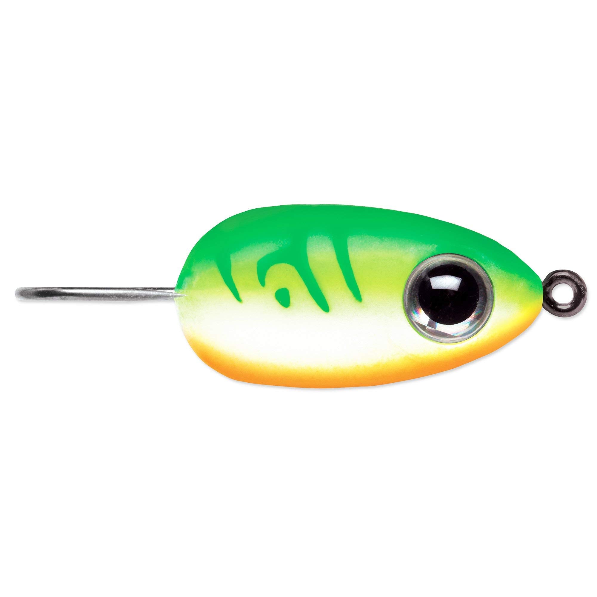 VMC Tear Drop Jig UV finish improves catch potential in stained or murky water.