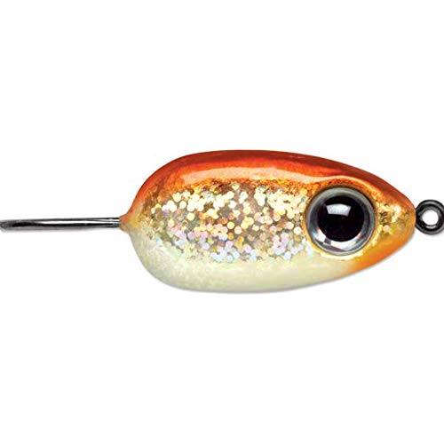VMC Tear Drop Jig water-entry action demonstrates fluttering movement underwater.