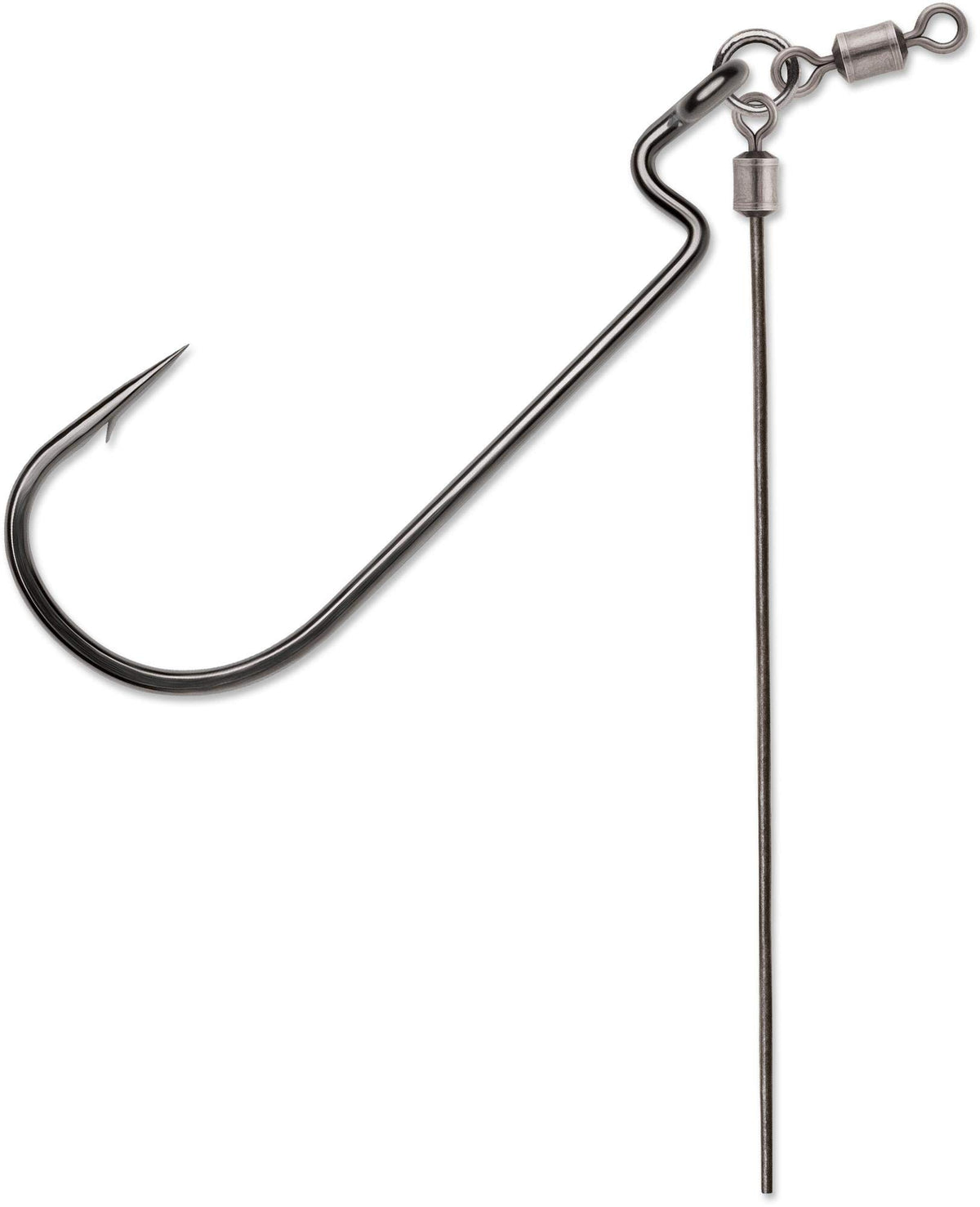 VMC Tokyo Rig Heavy Duty Worm Black Nickel 40 close-up for durable heavy-duty rigs