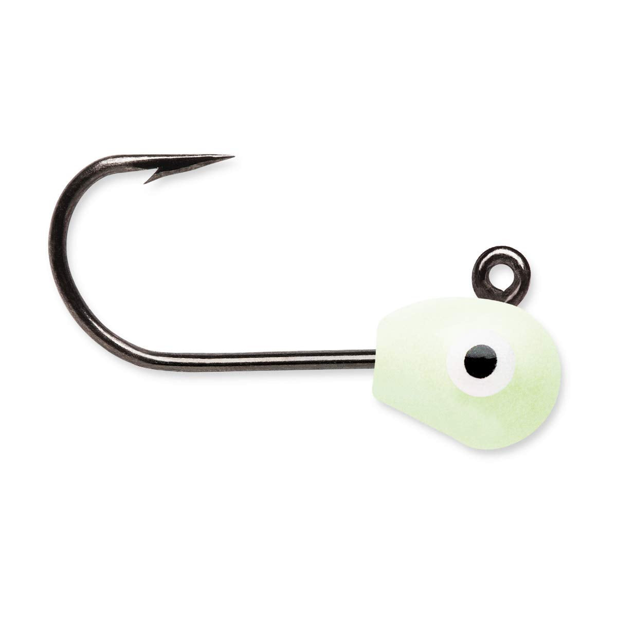 VMC Tungsten Mongo Jig Glow Red closeup highlights durable tungsten construction