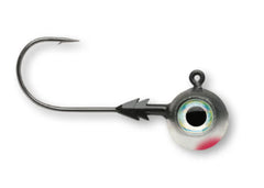 VMC Tungsten Moon Eye Jig 1/4 Fathead delivers fast sinking and precise depth control.