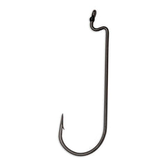 VMC Worm Hook #1 with offset point enhances Carolina rig hookups