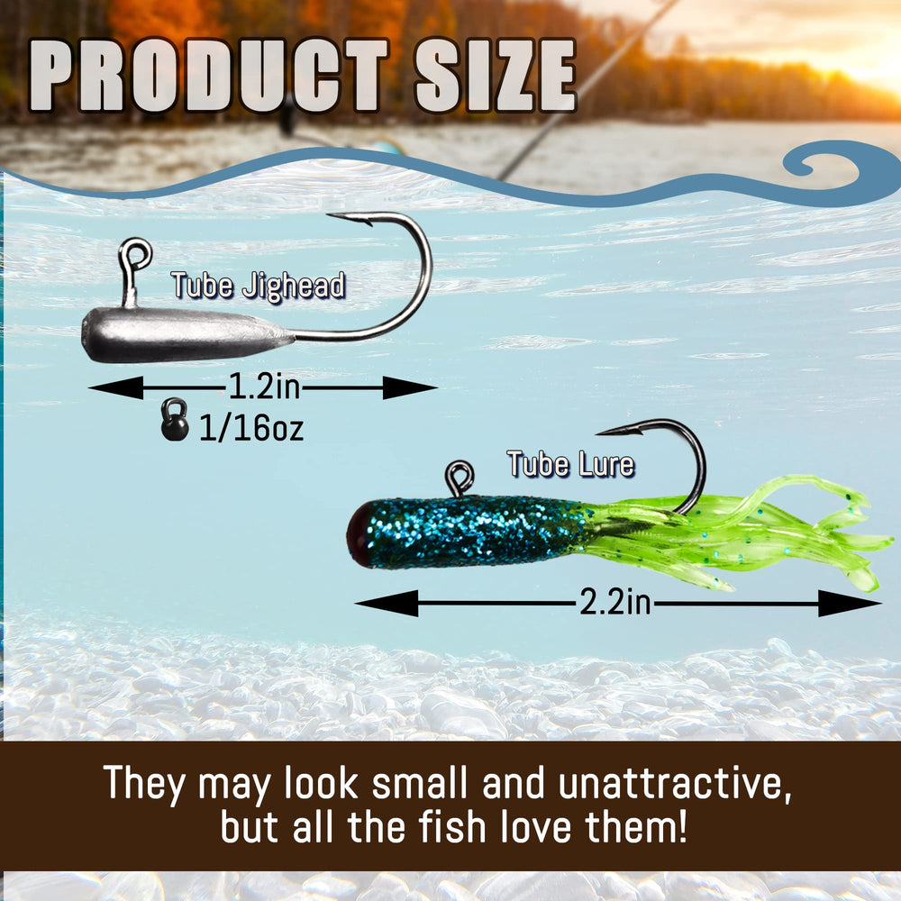 Versatile freshwater and saltwater crappie lures