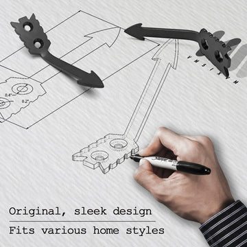 VMSIXVM easy-install skull hanger kit simplifies hanging
