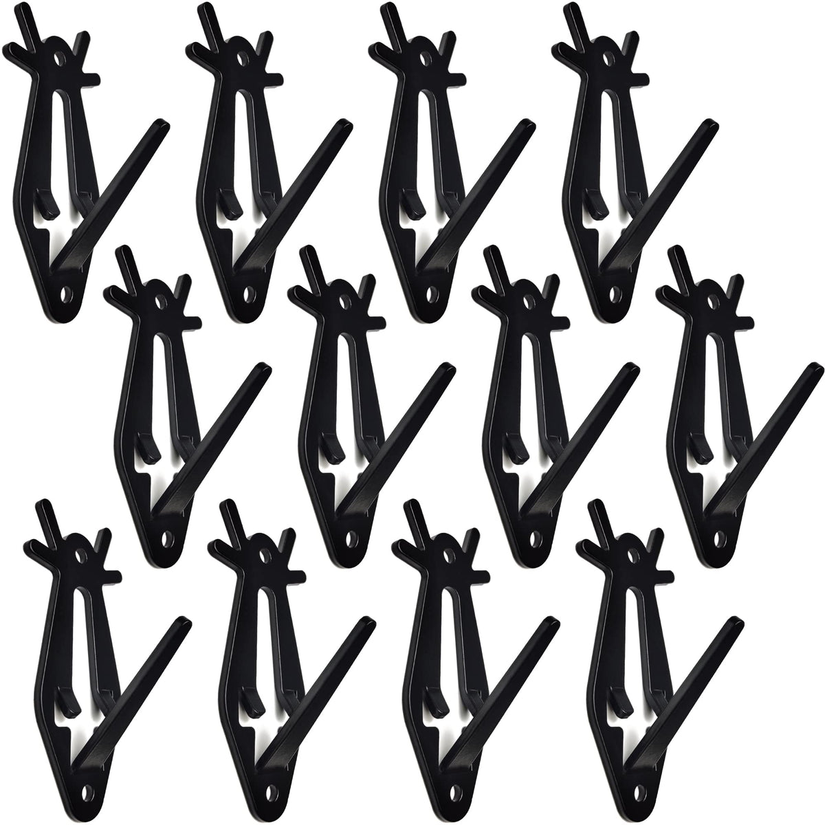 VMSIXVM European mount skull hanger kit for trophy display, 12-piece set