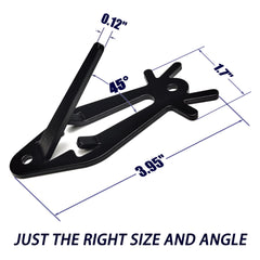VMSIXVM skull hanger with included hardware for easy installation