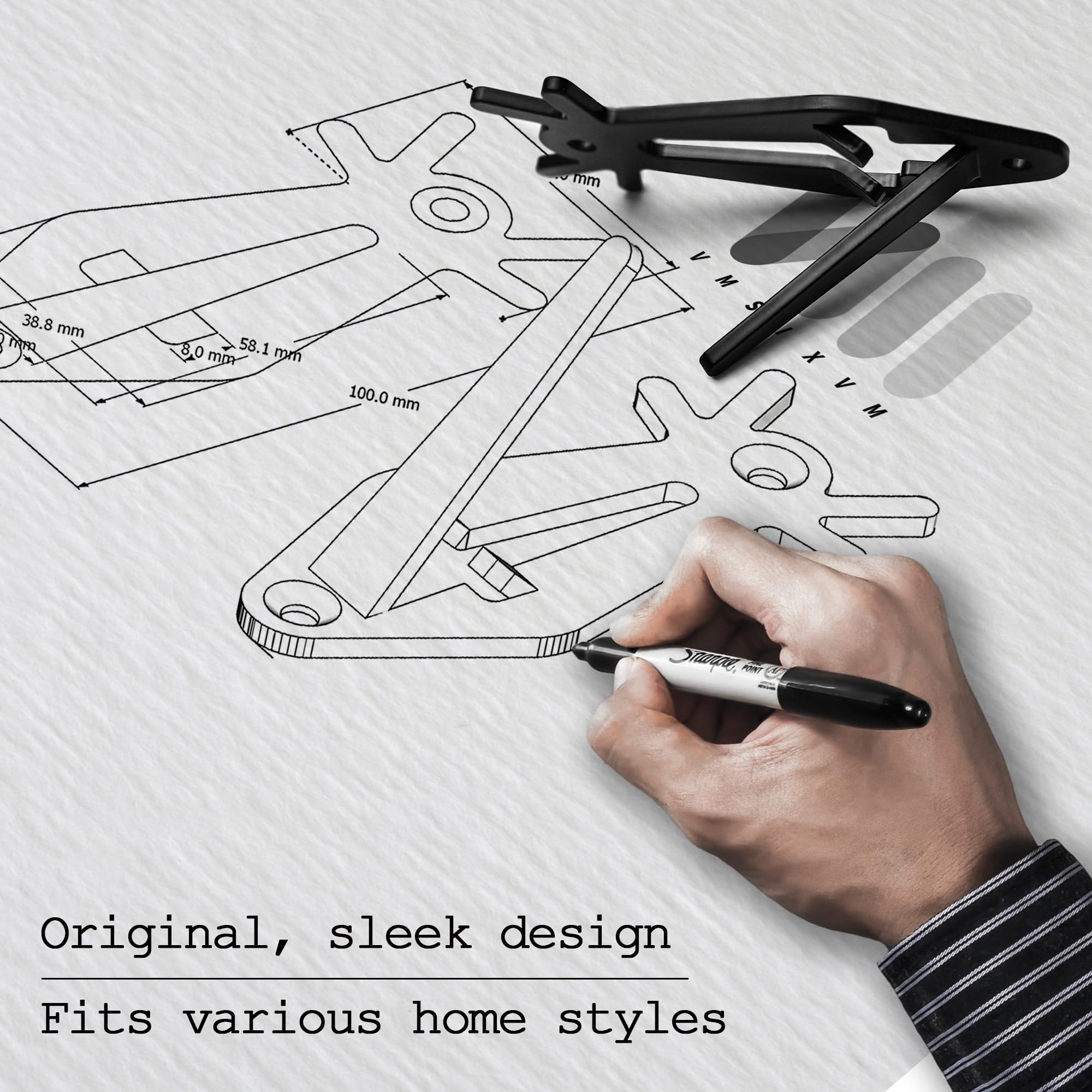 VMSIXVM indoor-outdoor skull hanger for versatile trophy presentation.