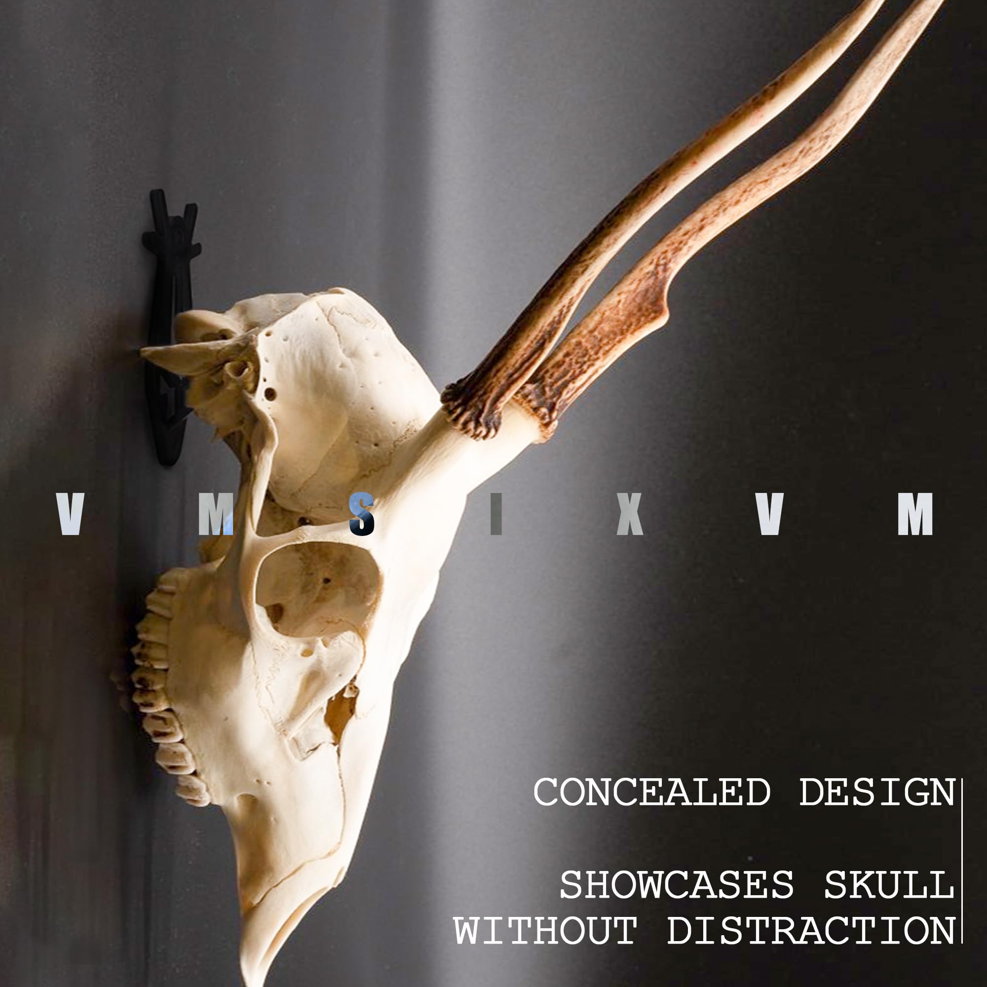 VMSIXVM 50-degree display angle prevents skull slippage.