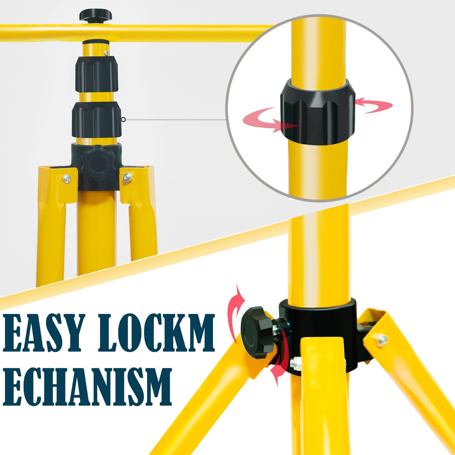 VNAKER aluminum alloy construction ensures lightweight portability