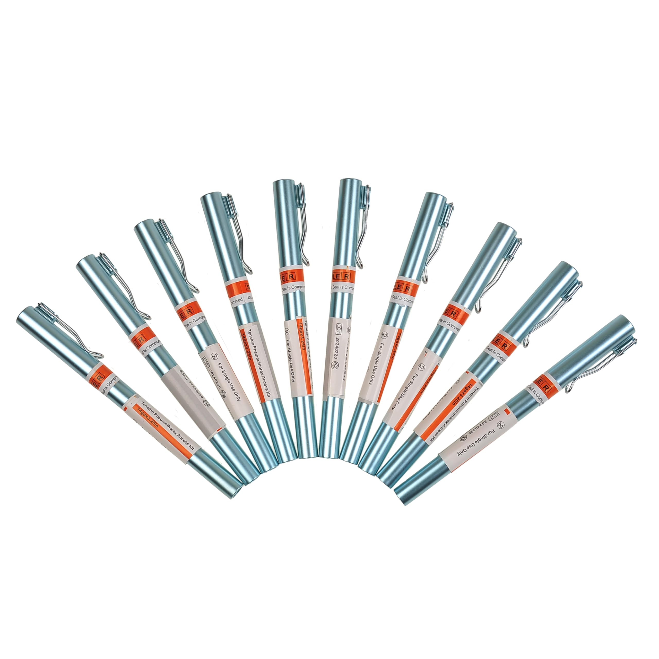 VNisenllc 14G chest decompression needle highlights precise length for field readiness