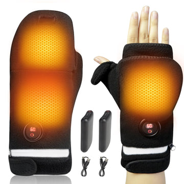 VobeNit heated gloves with battery pack deliver quick warmth for outdoor projects