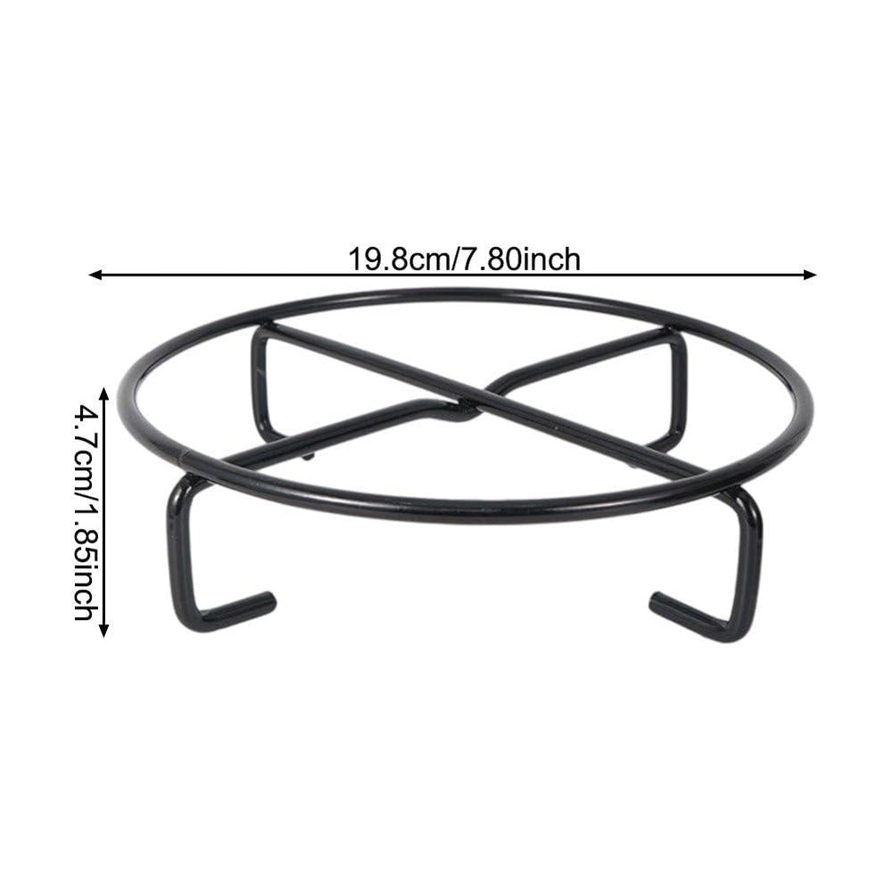 Vobumix campground kettle stand ensures durable, reliable cooking.
