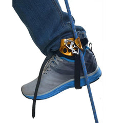 Vobumix climbing foot ascender left view for efficient rope movement.