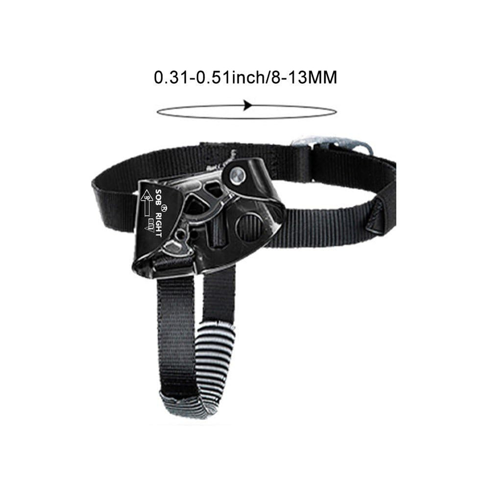 Vobumix foot ascender fits 8-13 mm ropes for versatility