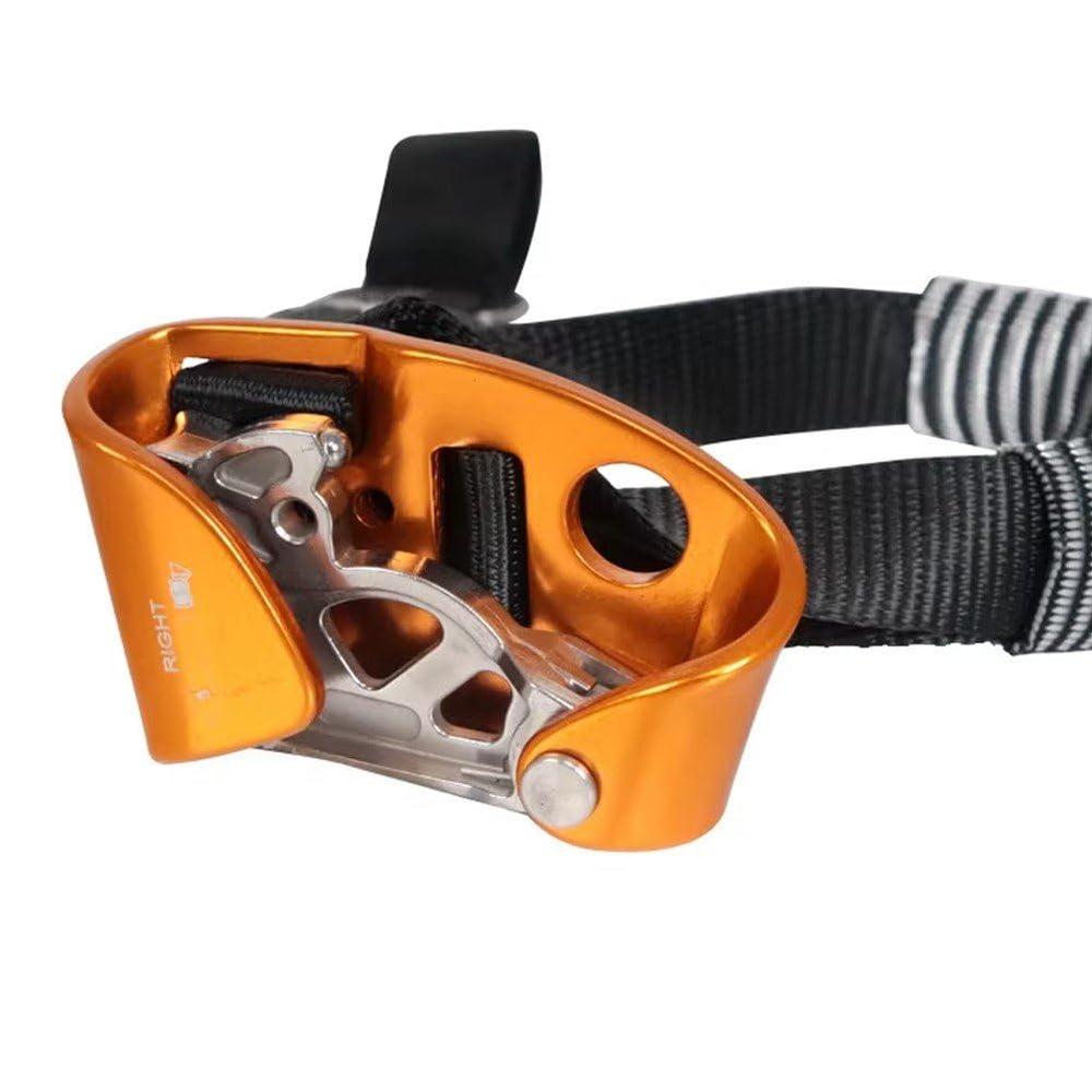 Vobumix foot ascender used for tree climbing and indoor outdoor adventures.
