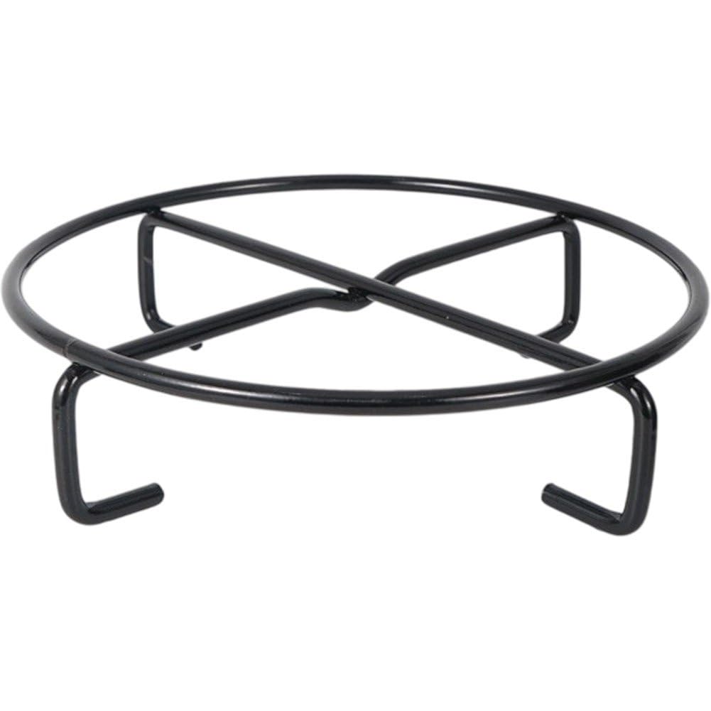 Vobumix outdoor pot stand in tripod setup for steady campfire cooking.