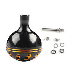 VOCUE 41mm aluminum knob delivers durable control on large reels.