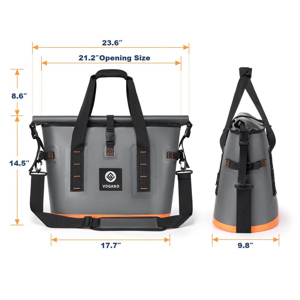Vogano insulation keeps beverages cold on camping trips with sturdy construction.
